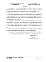 Luận văn tốt nghiệp lập dự án xây dựng tuyến đường qua hai điểm d22 c2 thuộc tỉnh cao bằng theo TCVN 4054 2005 