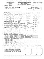 tr​­êng tióu häc gia th¾ng §ò sè 1 bµi kióm tra häc kú i n¨m häc 200 – 200 m«n to¸n 4 thêi gian lµm bµi 60 phót bµi kióm tra häc kú i n¨m häc 200 – 200 m«n to¸n 1 thêi gian lµm bµi 40 phót hä