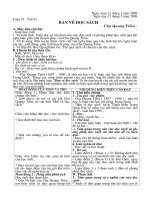 thø tr­êng thcs tr­êng l©m gv t¹ xu©n ngäc tr­êng thcs tr­êng l©m gv t¹ xu©n ngäc ngµy so¹n 12 th¸ng 1 n¨m 2009 ngµy d¹y 13 th¸ng 1 n¨m 2009 tuçn 19 tiõt 91 bµn vò ®äc s¸ch chu quang tiòm a môc tiªu c