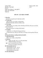 nhóm ii công nghệ b nhóm ii công nghệ b trường thcs năm học 2009 2010 môn học công nghệ lớp 8 số tiết 1 người soạn nhóm ii – công nghệ b ngày soạn 09092009 ngày dạy bài 18 vật liệu cơ khí i mục tiêu