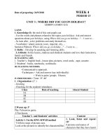 lesson plan 5- week 4