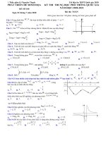 10 đề thi thử thpt quốc gia môn toán 2020 và đáp án chi tiết