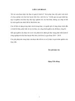 Giải pháp thúc đẩy phát triển kinh tế nông nghiệp trên địa bàn huyện mai sơn  