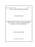 So sánh giá trị tiên lượng ngắn hạn của thang điểm phân tầng nguy cơ grace và timi ở bệnh nhân nhồi máu cơ tim cấp st chênh lên 