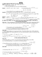 ñeà soá 1 boä ñeà oân thi ñaïi hoïc 2009 ñeà soá 11 i phần chung cho tất cả các thí sinh câu i cho hàm số y 13x3 mx2 2m 1x m 2 1 khảo sát hàm số khi m 2 2 tìm m sao cho hàm số có 2
