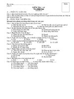 hä vµ tªn hä vµ tªn líp 11 kióm tra 1 tiõt m«n sinh häc m ®ò 01 a – phçn tù luën 5® c©u 1 qu¸ tr×nh tho¸t h¬i n­íc ë l¸ cã ý nghüa g× ®èi víi c©y c©u 2 nªu sù kh¸c nhau c¬ b¶n vò cêu t¹o èng tiªu h
