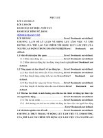 Ảnh hưởng của thù lao tài chính đến động lực làm việc của người lao động tại công ty trách nhiệm hữu hạn thương mại MFC việt nam (tt) 