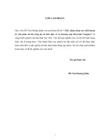 Giải pháp nâng cao chất lượng tư vấn giám sát thi công dự án khu dân cư và thương mại riverside complex  