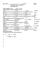 họ và tên họ và tên lớp 9 điểm đề kiểm tra 15 phút môn hóa học 9 itrắc nghiệm 5 điểm mỗi câu 05 điểm câu 1 chất nào sau đây tác dụng được với so2 a co2 b h2 c cuo dnaoh câu 2 chất nào tác dụng