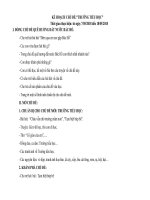 KẾ HOẠCH CHỦ ĐỀ TRƯỜNG TIỂU HỌC