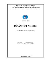 Luận văn tốt nghiệp thiết kế cầu qua sông văn úc hải phòng 