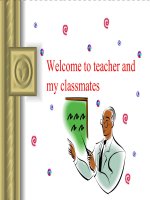 slide 1 welcome to teacher and my classmates a sermon of group a topic computer and the internet the first computer the computer today and supper computer the internet was invented in the late 1970s a