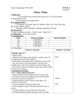 Giáo án Tiếng Anh 1