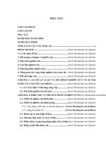 Các nhân tố tác động đến sự hài lòng công việc của người lao động tại công ty cổ phần thời trang bionline (tt) 