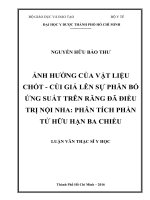 Khảo sát tỷ lệ hạ huyết áp tư thế đứng và một số yếu tố nguy cơ ở người cao tuổi trong cộng đồng tại địa bàn quận 4 thành phố hồ chí minh 