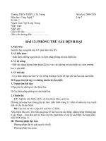 Bai 13 phong tru sau benh hai cay trong