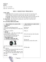Lớp 3 - Tuần 3 - Bài 3: Chuột máy tính