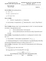 2 Đề kiểm tra học kì 1 môn Toán lớp 10 năm 2019 - 2020 THPT thị xã Quảng Trị có lời giải | Toán học, Lớp 10 - Ôn Luyện