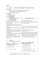 tuaàn 7 tuaàn 7 tieát 1314 baøi 10 – thöù töï thöïc hieän caùc pheùp tính i muïc tieâu naém caùc quy öôùc veà thöù töï thöïc hieän caùc pheùp tính bieát vaän duïng caùc quy öôùc ñeå laøm baøi taäp re