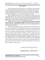 Luận văn tốt nghiệp lập hồ sơ quản lý quy hoạch trung tâm thị trấn vĩnh bảo – thành phố hải phòng 