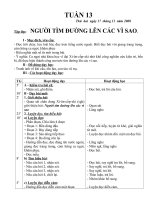 bbbbbbb tr­êng tióu häc h­íng phïng gi¸o ¸n líp 4 tuần 13 thứ hai ngày 17 tháng 11 năm 2008 tập đọc người tìm đường lên các vì sao i mục đích yêu cầu đọc trôi chảy lưu loát bài đọc trơn tiếng nướ
