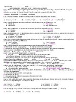 kiem tra 1 tiet chuong 1 lop 10 co ban