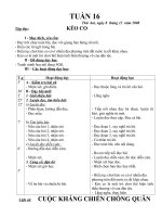 tr­êng tióu häc h­íng phïng gi¸o ¸n líp 4 tuần 16 thứ hai ngày 8 tháng 12 năm 2008 tập đọc kéo co i mục đích yêu cầu đọc trôi chảy toàn bài đọc với giọng hào hứng sôi nổi hiểu các từ ngữ trong bà