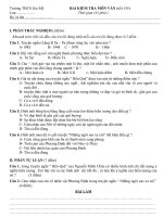 trường thcs gio mỹ bai kiểm tra môn văn tiết 155 trường thcs gio mỹ bai kiểm tra môn văn tiết 155 lơp thời gian 45 phút họ và tên i phần trắc nghiệm 3điểm khoanh tròn chữ cái đầu câu trả lời