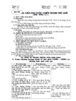 gi¸o ¸n lþch sö 8 tuçn 13 ngµy so¹n 23 11 2006 tiõt 26 ngµy d¹y 11 2006 ch©u ©u gi÷a hai cuéc chiõn tranh thõ giíi 1918 1939 tiõt 2 a môc tiªu bµi häc 1 kiõn thøc hióu ®­îc cuéc khñng ho¶n