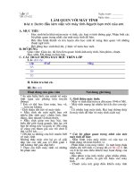 GIÁO ÁN TIN HỌC LỚP 3 bản full 2009-2010