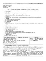 GIÁO ÁN WORD VẬT LÝ 7