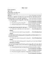 Chuyển nhượng quyền sử dụng đất của tổ chức kinh tế tại tỉnh thái bình theo quy định của luật đất đai năm 2013 (tt) 