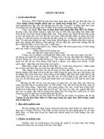 phçn më ®çu §ò tµi “qu¶n lý chø ®¹o thùc hiön cã hiöu qu¶ c«ng t¸c gi¸o dôc m«i tr­êng vµ xanh ho¸ tr­êng häc” i phçn më ®çu 1 lý do chän ®ò tµi n¨m häc 2007 2008 lµ n¨m häc thùc hiön theo chñ ®ò cñ