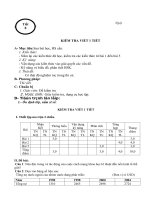 tiơt ngµy so¹n giáo án địa lí 11 cơ bản giáo viên nguyễn đăng phong ngày soạn 5102009 kiểm tra viết 1 tiết a mục tiêu sau bài học hs cần 1 kiến thức nắm lại các kiến thức đã học kiểm tra các kiến