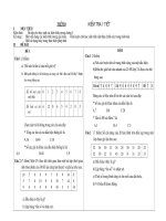 tiõt50 tiõt50 kióm tra 1 tiõt i môc tiªu kiõn thøc ¤n tëp cho häc sinh c¸c kiõn thøc trong ch­¬ng 3 kü n¨ng biõt vën dông c¸c kiõn thøc trong gi¶i to¸n rìn luyön cho häc sinh týnh cèn thën chýnh x¸c t