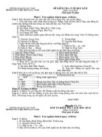 phßng gd ®t lôc nam phßng gd ®t lôc nam tr­êng ptcs thþ trên lôc nam ®ò kióm tra cuèi häc k× ii m«n lþch sö 8 thêi gian 45 phót phçn i tr¾c nghiöm kh¸ch quan 4 ®ióm c©u 1 h y khoanh trßn chø mét