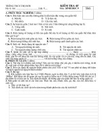 tr¬­êng thcs thä s¬n tr​­êng thcs thä s¬n kióm tra 45’ hä vµ tªn líp 9 m«n sinh häc 9 a phçn tr¾c nghiöm 3 ®ióm c©u 1 dấu hiệu nào sau đây không phải là dấu hiệu đặc trưng của quần thể a