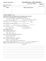 tröôøng thcs huøng vöông tröôøng thcs huøng baøi kieåm tra 1 tieát chöông i moân toaùn ñaïi soá hoï vaø teân hoïc sinh lôùp 8 ñieåm nhaän xeùt cuûa giaùo vieân i traéc nghieäm 2 ñieåm khoanh troøn c