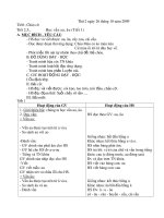 gi¸o ¸n 1 nguyôn thþ hµ thø 2 ngµy 26 th¸ng 10 n¨m 2009 tiõt1 chµo cê tiõt 23 hoïc vaàn au aâu tieát 1 a mục đích yêu cầu hs đọc và viết được au âu cây cau cái cầu đọc được đoạn thơ ứng dụng c