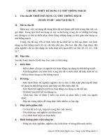 Giáo án stem môn vật lý 7, chủ đề thiết kế dụng cụ thông mạch