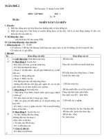 tuaàn thöù 2 tuaàn thöù 2 thöù hai ngaøy 31 thaùng 8 naêm 2009 moân taäp ñoïc tieát 3 tg 38’ baøi daïy nghìn naêm vaên hieán i yeâu caàu 1 bieát ñoïc ñuùng moät vaên baûn khoa hoïc thöôøng thöùc coù b