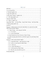 Tiểu luận: Giá trị kiến trúc nghệ thuật chùa Keo Hành Thiện, Xuân Trường, Nam Định