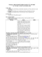 chương i một số khái niệm cơ bản của tin học page tiết 1 ngày soạn 15082009 ngày dạy 17082009 chương i một số khái niệm cơ bản của tin học § 1 tin học là một ngành khoa học i mục tiêu 1 kiến thức