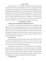 Đề tài hiệu lực đối kháng của các biện pháp bảo đảm so sánh quy định của bộ luật dân sự 2005 và 2015 phân tích và đánh giá những điểm mới trong bộ luật dân sự 2015 và cho ví dụ minh họa 