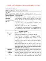 Giáo án STEM môn vật lý 9