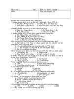 kióm tra ®þa lý 9 15 phót hä vµ tªn líp kióm tra §þa lý 15 phót §ióm nhën xðt cña gi¸o viªn khoanh trßn chø mét ch÷ c¸i tr­íc ý ®óng nhêt 1 nh÷ng d©n téc thióu sè cã sè d©n trªn 1 triöu ng­êi n¨m 1