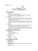 NGUỒN GỐC VẬN ĐỘNG, PHÁT TRIỂN CỦA SỰ VẬT VÀ HIỆN TƯỢNG