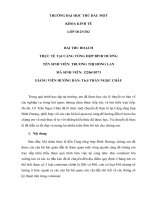 Bài thu hoạch thực tế tại cảng tổng hợp bình dương 