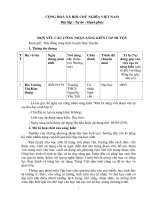 Rèn kĩ năng viết đoạn văn tự sự cho học sinh lớp 6 