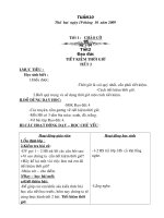 phaân phoái chöông trình lôùp 3a thieát keá baøi daïy lôùp 4 tuần10 thöù hai ngaøy 19 thaùng 10 naêm 2009 tieát 1 chaøo côø tiết2 đạo đức tieát kieäm thôøi giôø tieát 2 i muïc tieâu hoïc sinh bieát 1